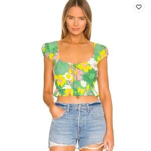 Faithful The Brand Las Olas Top Floral 8 Revolve